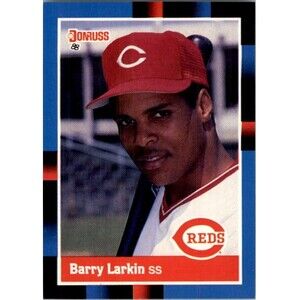 1988 Barry Larkin Donruss Baseball Card #492